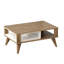 Table basse rectangulaire avec rangement