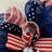 Patriotic Wreath America The Beautiful Stars and Stripes