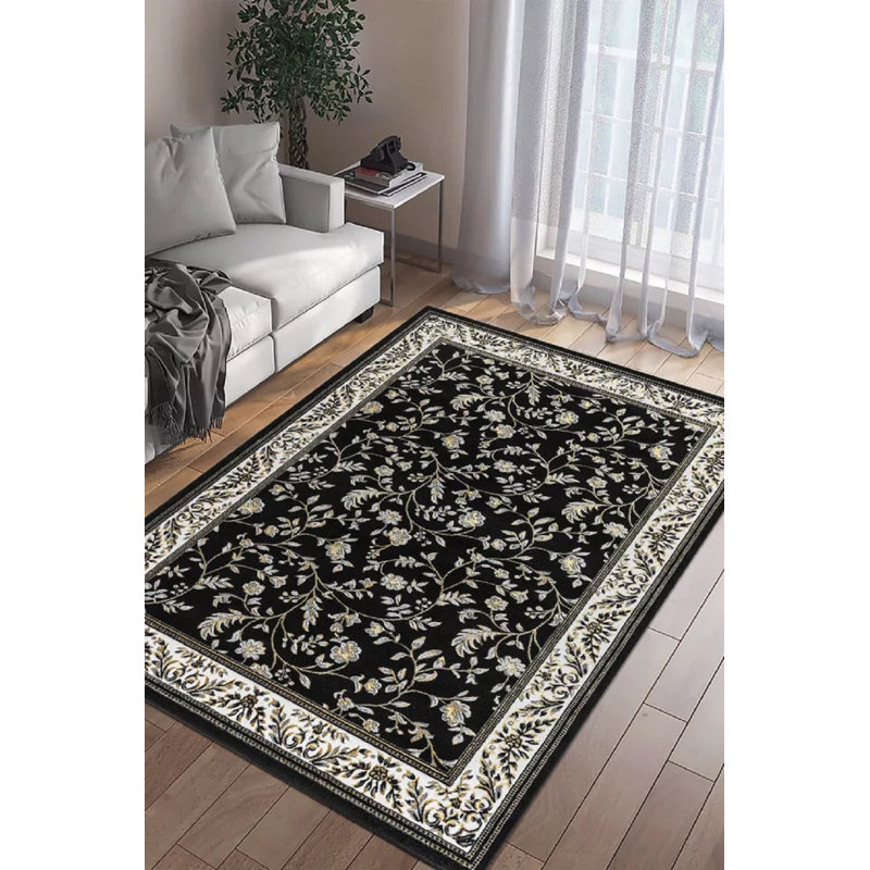 Solid Colour Indoor / Outdoor Area Rug, Rectangle 60 x 110 cm