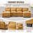 Luxury Memory Foam Sectional