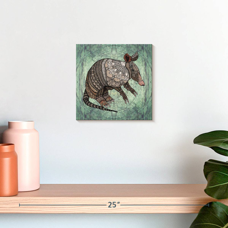 Brampt Armadillo, 10" H x 10" W
