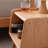 Pure Solid Wood Bedside Cabinet, Modern Simple Nightstand, Storage Cabinet-1587787584