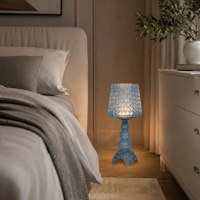 Lampe sur pied 27,76 po Blue Hollow