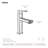Moen Meena Single Hole Bathroom Faucet with Drain Assembly-94374805