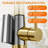 Stainless Steel Single-Handle Pull Down Kitchen Faucet with 3 Modes Sprayer-72602091