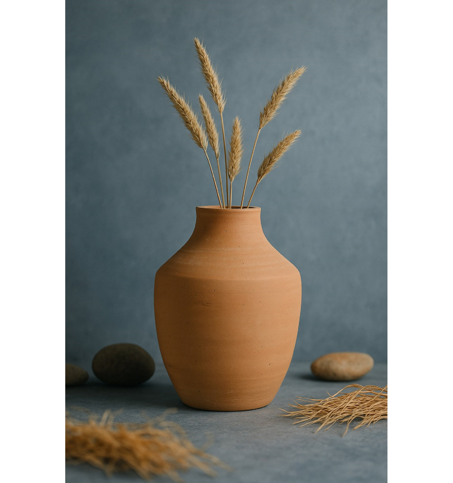 Perolio Terracotta Table Vase