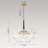 Meyana 6 - Light Twisted Clear Glass Globe Chandelier-1971538038