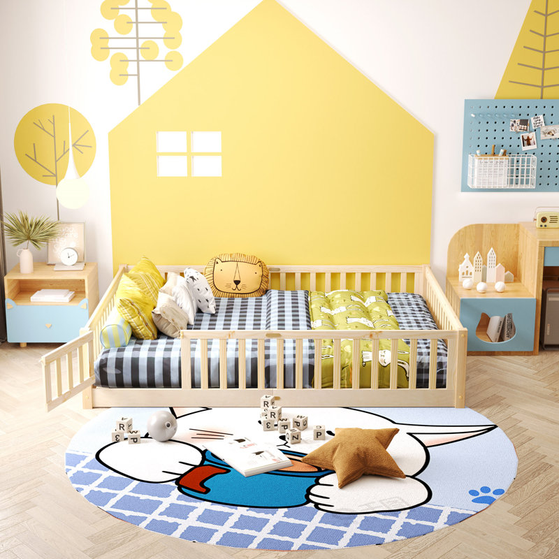 Lit de jour Burtrum Queen Slats par Red Barrel Studio®, Naturel