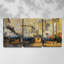 Riverbank Impression II - Toile encadrée multi-pièces-1464938165