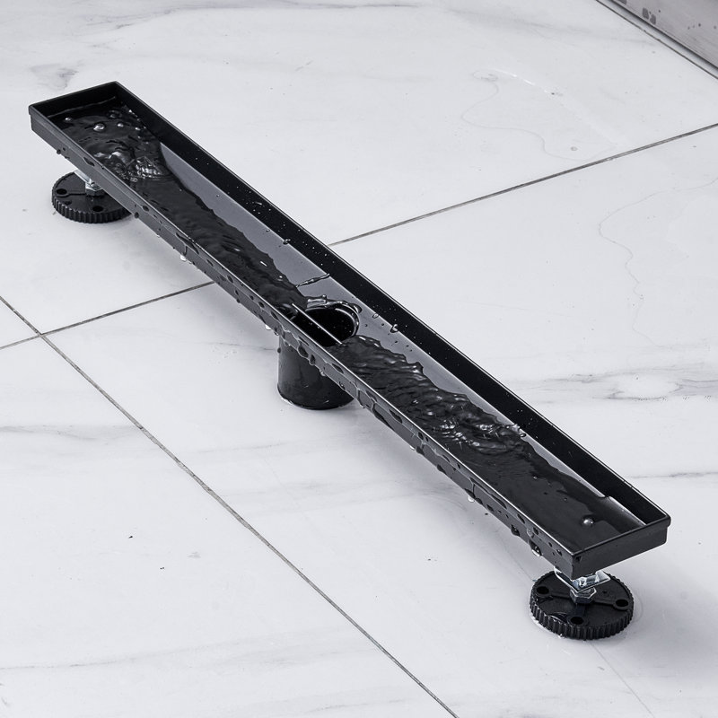 23.98'' W, Stainless Steel Black