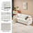 Chenille Fabric 3-Seater Couch