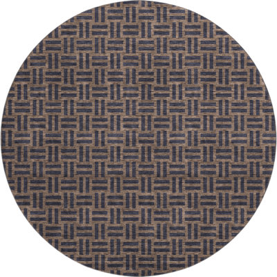 Premium Machine Washable Prisco Chocolate Rug