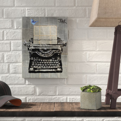 «The Writer» par Loui Jover, art mural sur toile