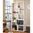 8-Shelf Geometric Bookcase-995187897
