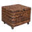 BirdRock Home Rolling File Cabinet Box with Lid and Wheels (Espresso)