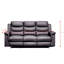 Causeuse inclinable avec housse pour console centrale