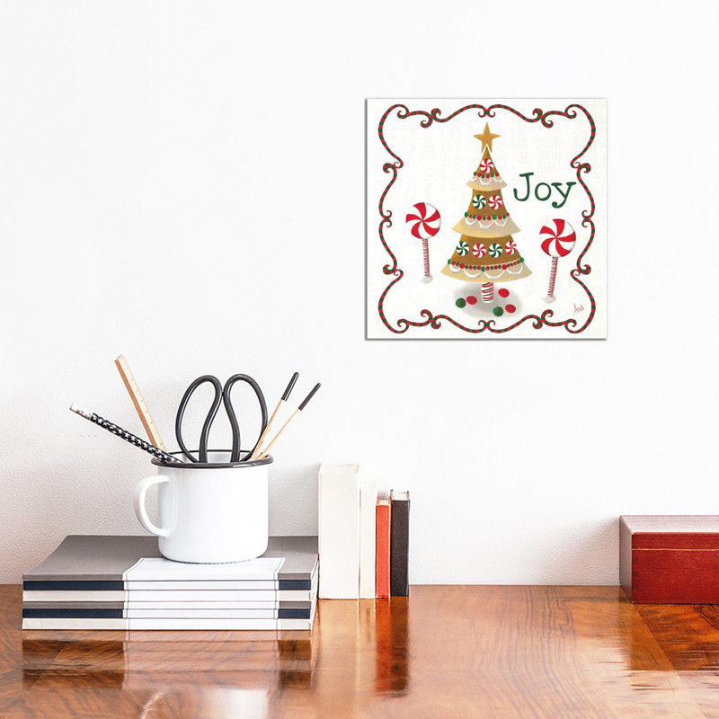 Gingerbread Forest III by Andi Metz - Wrapped Canvas Print, 30.48 cm H x 30.48 cm W