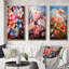«Meadow Prairie Primrose», 3 pièces sur toile-42966862-42966863