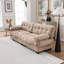 Canapé modulaire Cloud Couch avec assise profonde, revêtement en flanelle, configuration réglable, soutien des accoudoirs et coussins inclus.-1429115003