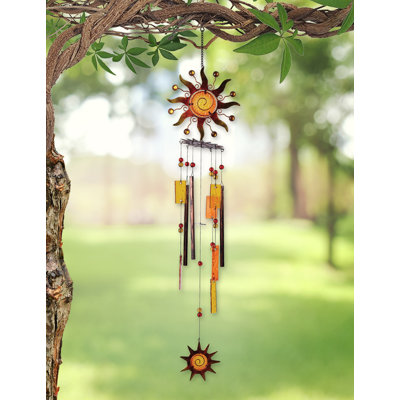 Hulsey Weather Resistant Abstract Wind Chime