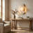 Organic Travertine Plug-In Wall Light