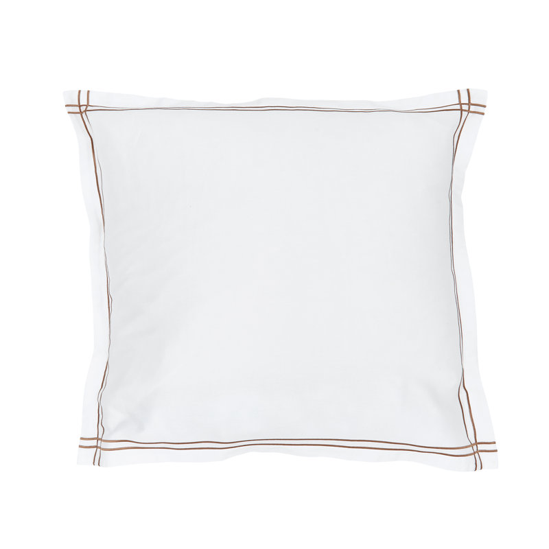 Zenda Pair 100% Cotton Square Oxford pillowcase