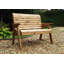 Wellinhall Solid Wood Outdoor Bench