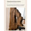 Zen-Style Vintage Pine Explosion-Proof Full-Length Mirror-129862365