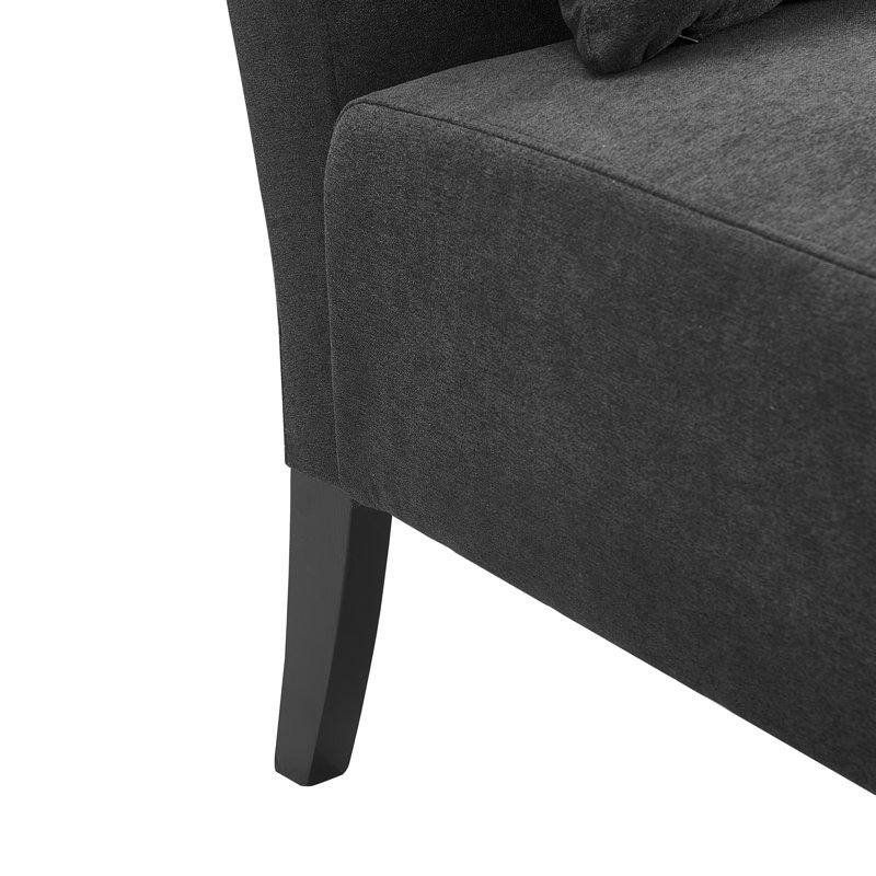 Fauteuil de chambre Serta Palisades, Polyester gris anthracite