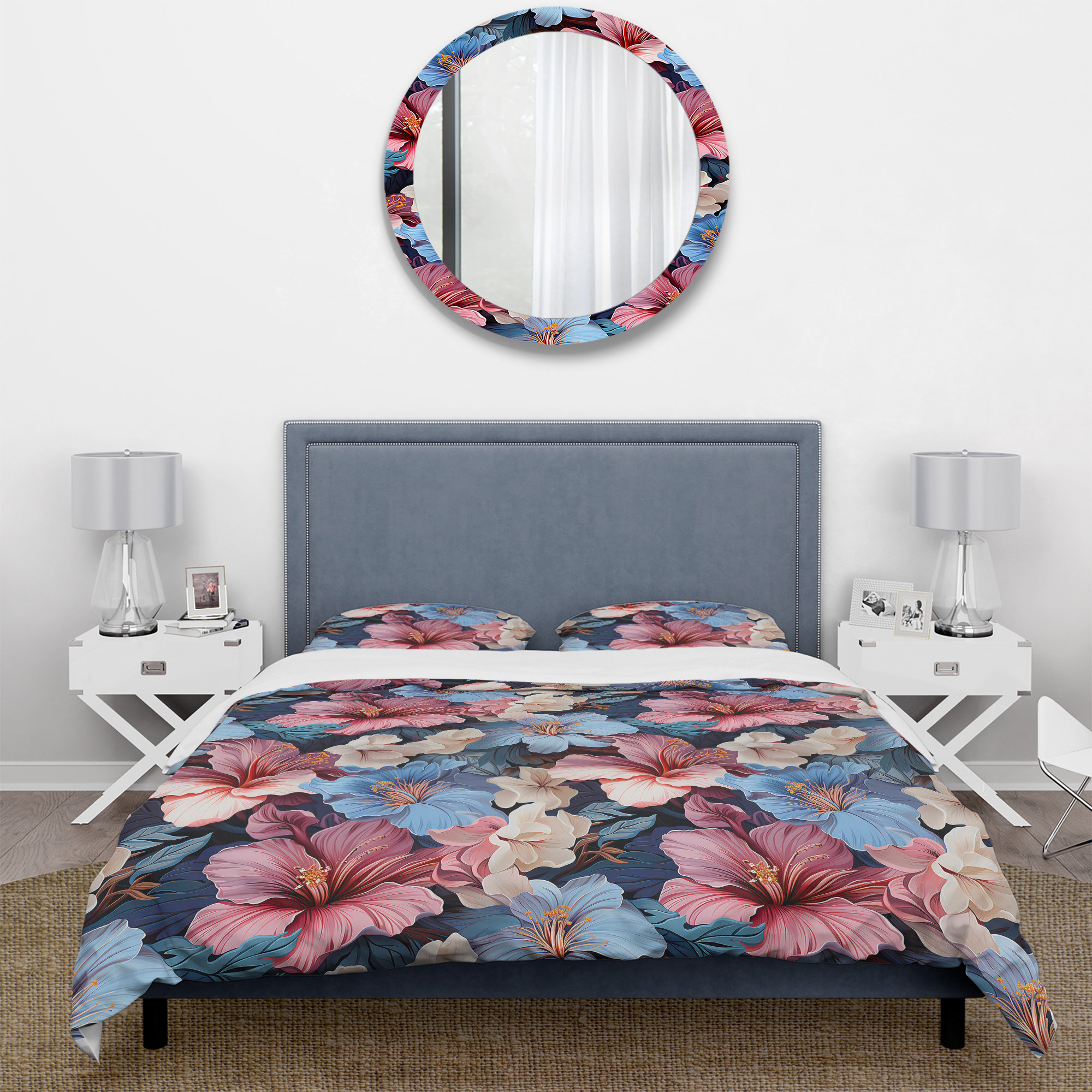Tropical Plumeria WN1704042CL Duvet Cover Set main image 1
