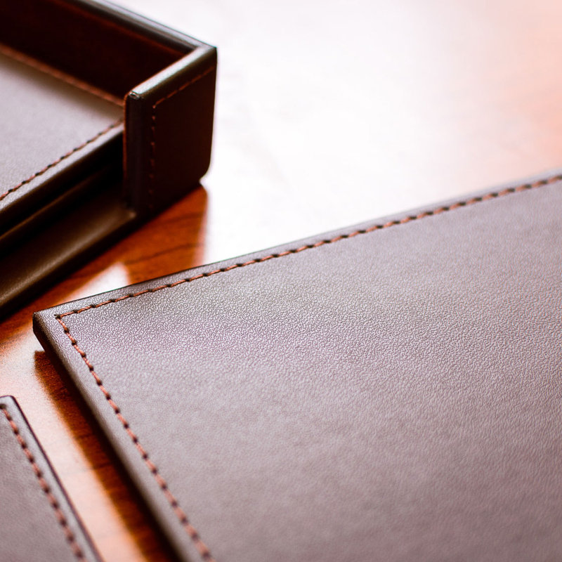 Tapis de bureau de conférence Raglin, Brun