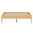 Modern Minimalist Platform Bed with Reinforced Slat Foundation-778738334