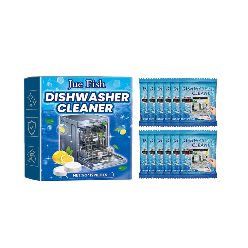Dishwasher cleaning tablets Dishwasher Cleaning Tablets Multi-effect Solid Cleaning Tablets Special Dishwashing Tablets Kitchenware Descaling Tablets Tableware Washing Blocks Decontam