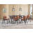 Eliora Black Finish Dining Table