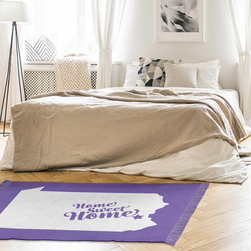 Tapis de zone mauve allentown the home