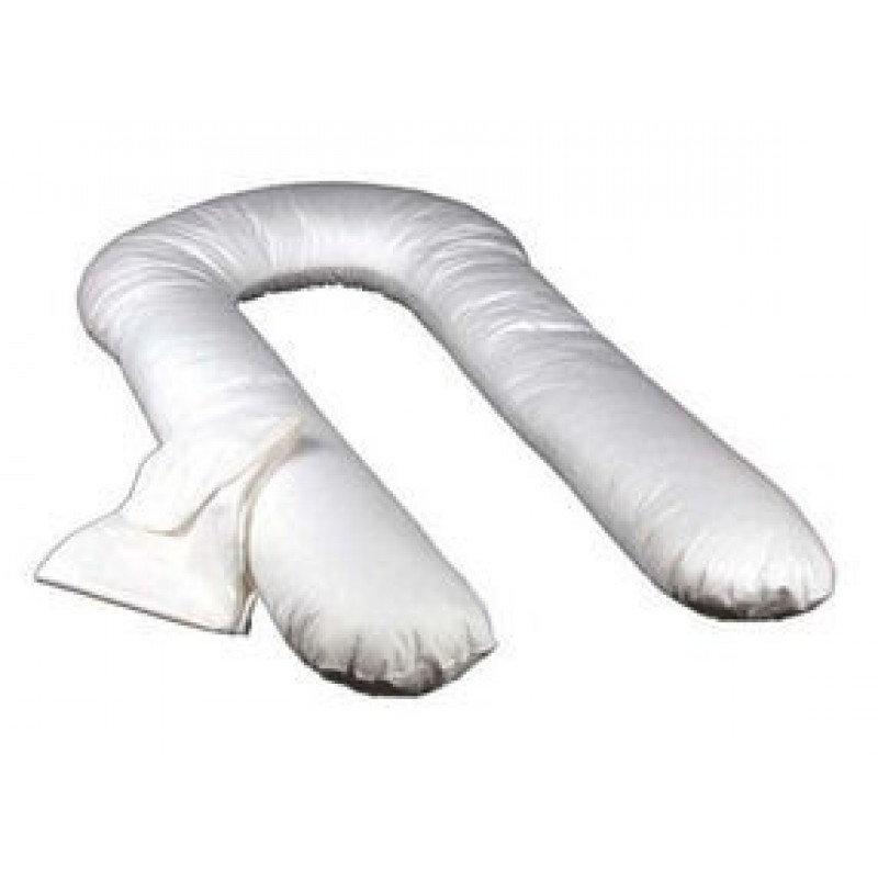 Oreiller pour le corps en duvet synthétique Bensley, 7 po