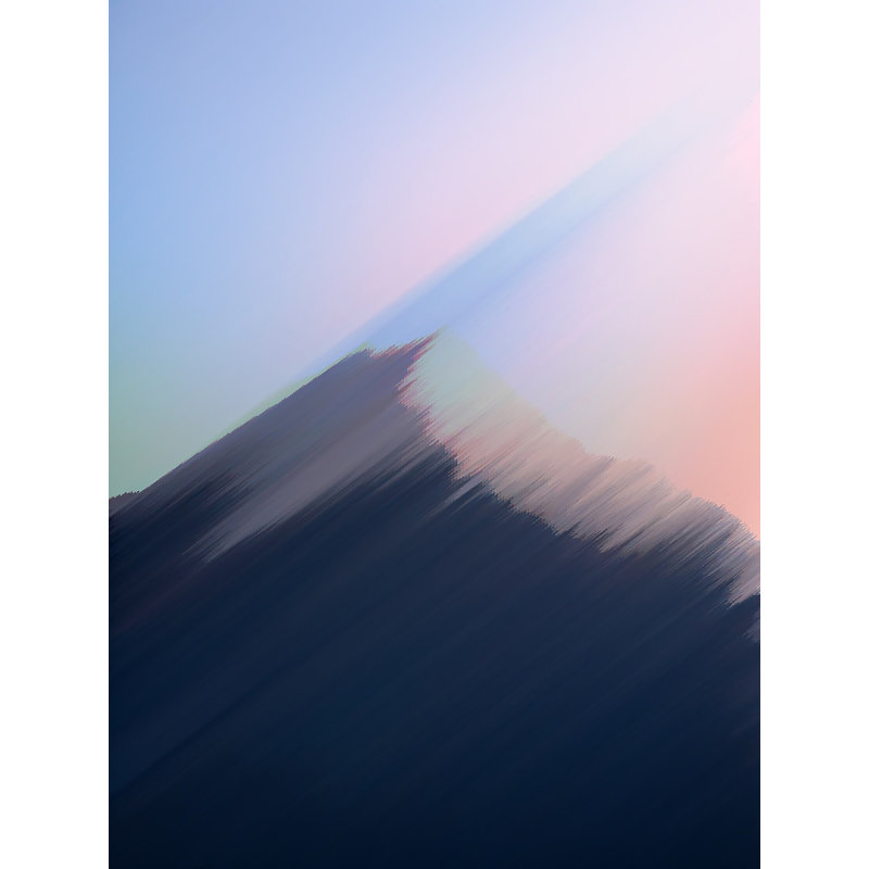 Mountain 01 Print by Gabriel Boyajian, Wrapped Canvas, 32" H x 24" W