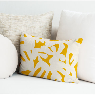 Coussin décoratif intérieur / extérieur en polyester filé Sheri