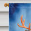Drapeau de Noël maison de renne-112702187