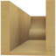 Garner Woodgrain TimberThane Rafter Tail, Primed Tan-88142534