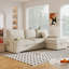 Modern Sofa Upholstery Sleeper Sectional Sofa With Storage Bags And 2 Cup Holders On Arms-2021932735