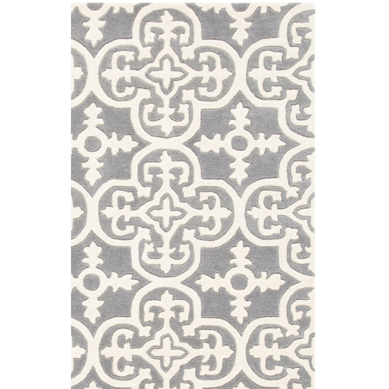 Chatham Hand Tufted Wool Geometric Rug, Rectangle 3' x 5'
