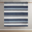 Ensemble d'édredon à rayures avec draps bleu / gris très grand-125333462
