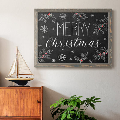 " Merry Christmas Chalkboard "