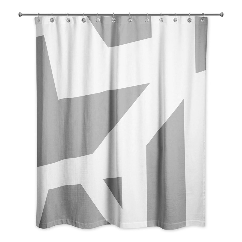 Rideau de douche Rumesa, Gris