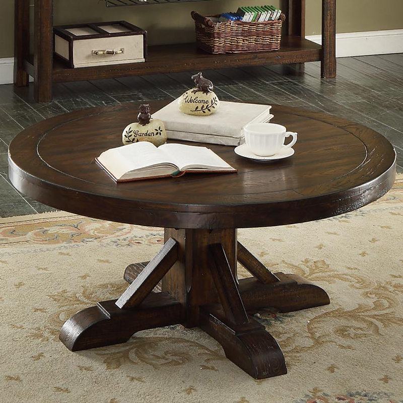 Itsel Solid Wood Single Coffee Table