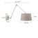 Sakamoto Steel Plug-in Swing Arm Sconce