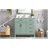 36" Light Green Modern Bathroom Vanity With Ceramic Sink, Soft-Close Door, And 4 Storage Drawers , Offering A Refined Look With Practical Everyday Functionality.-2137139544