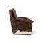 Ensemble de fauteuil en cuir et repose-pieds