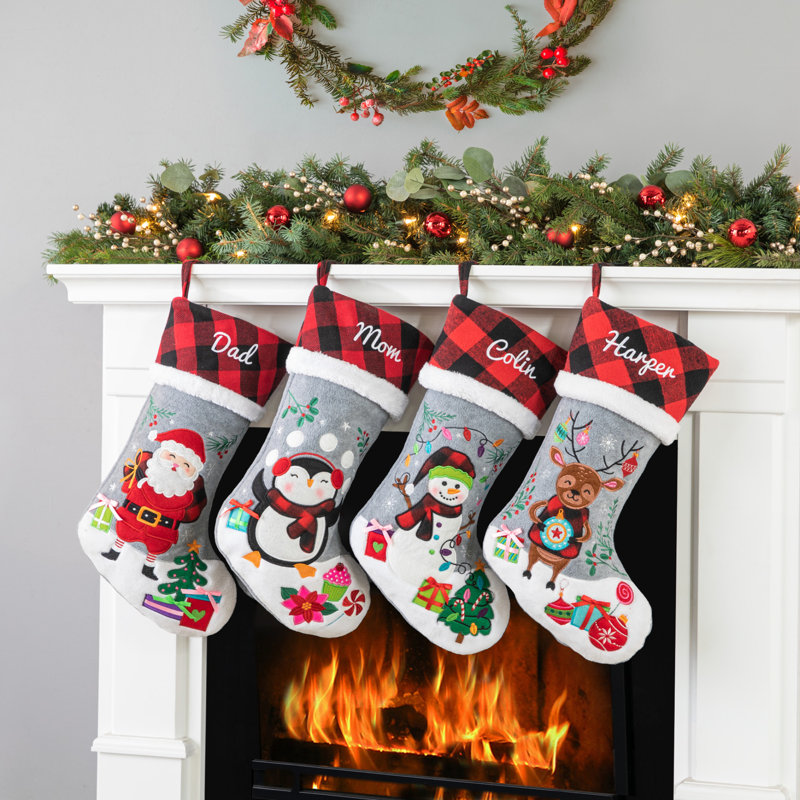 Personalized Santa Stocking, Yes